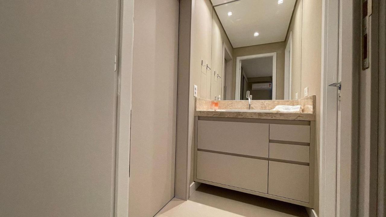 Ferienwohnung Studio No Ultimo Andar No Centro De Foz Com Vista Para O Rio Parana Foz do Iguaçu Exterior foto