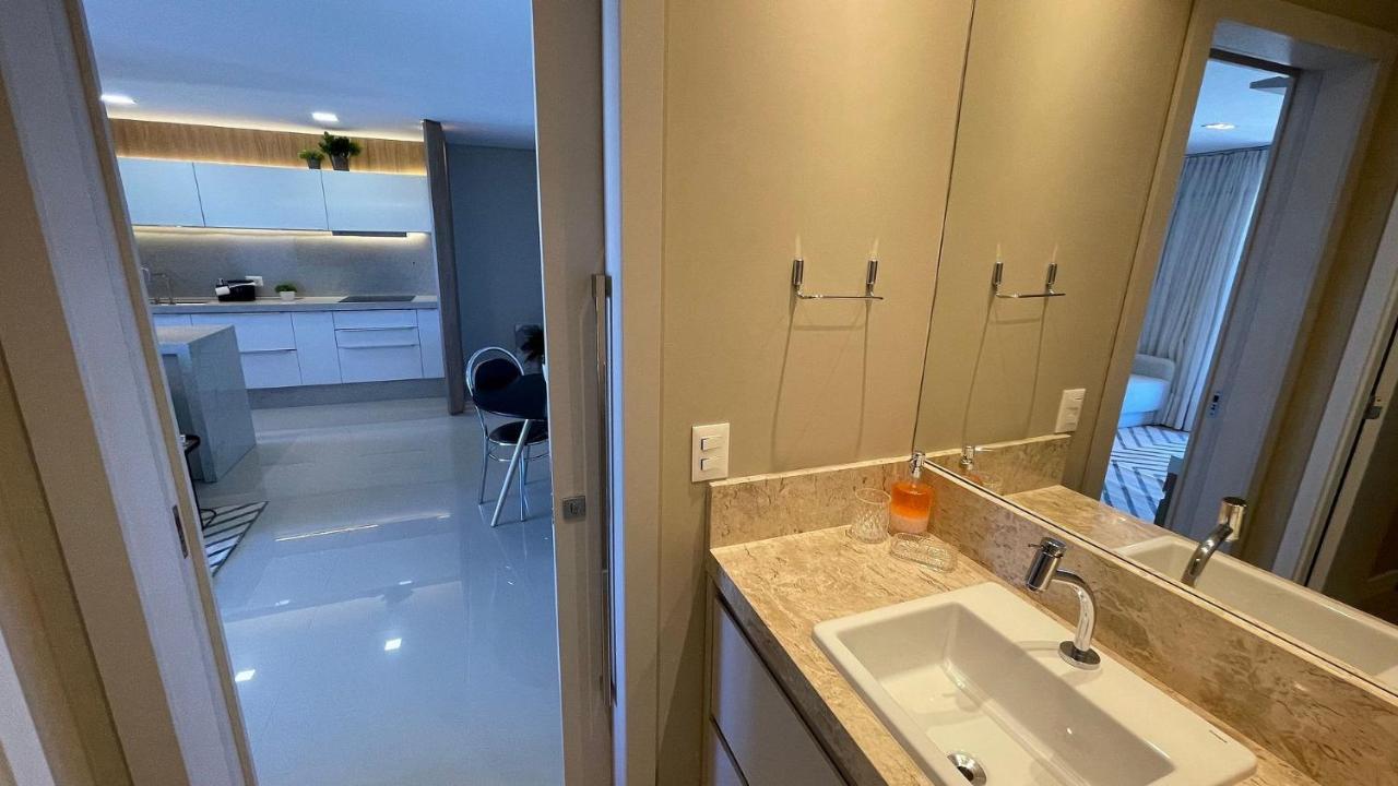 Ferienwohnung Studio No Ultimo Andar No Centro De Foz Com Vista Para O Rio Parana Foz do Iguaçu Exterior foto