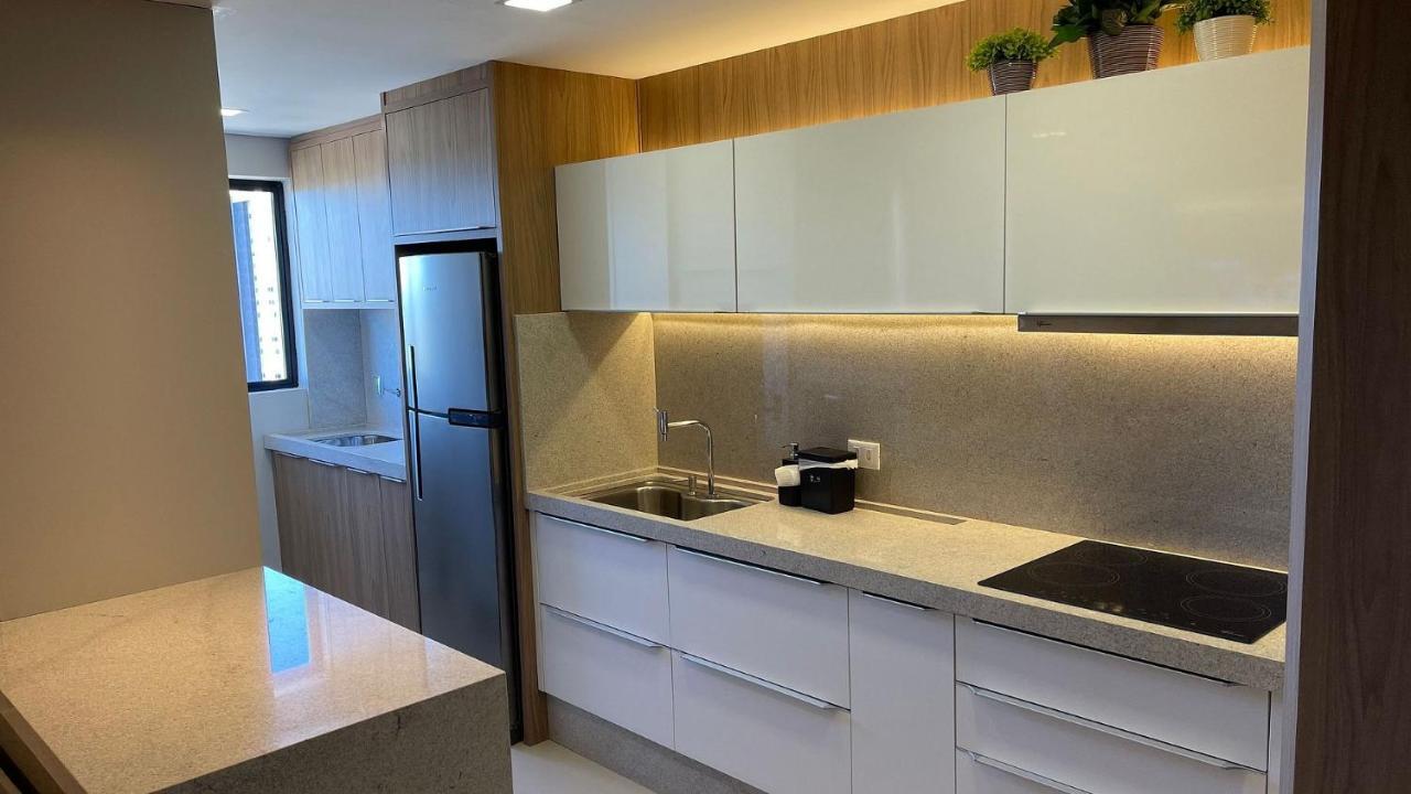 Ferienwohnung Studio No Ultimo Andar No Centro De Foz Com Vista Para O Rio Parana Foz do Iguaçu Exterior foto